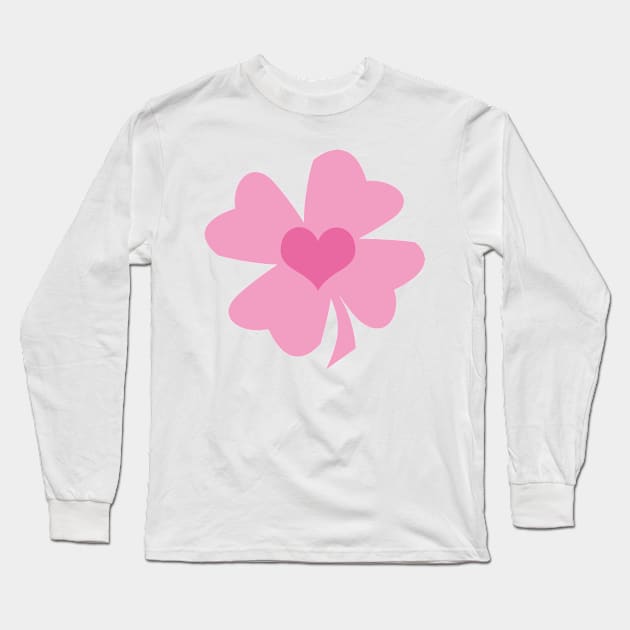 Heart Clover Long Sleeve T-Shirt by EunsooLee